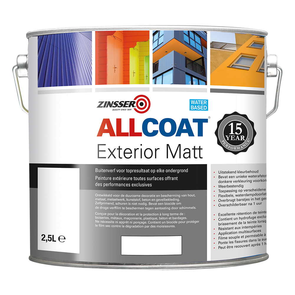 Painting exterior wood: this is how you do it