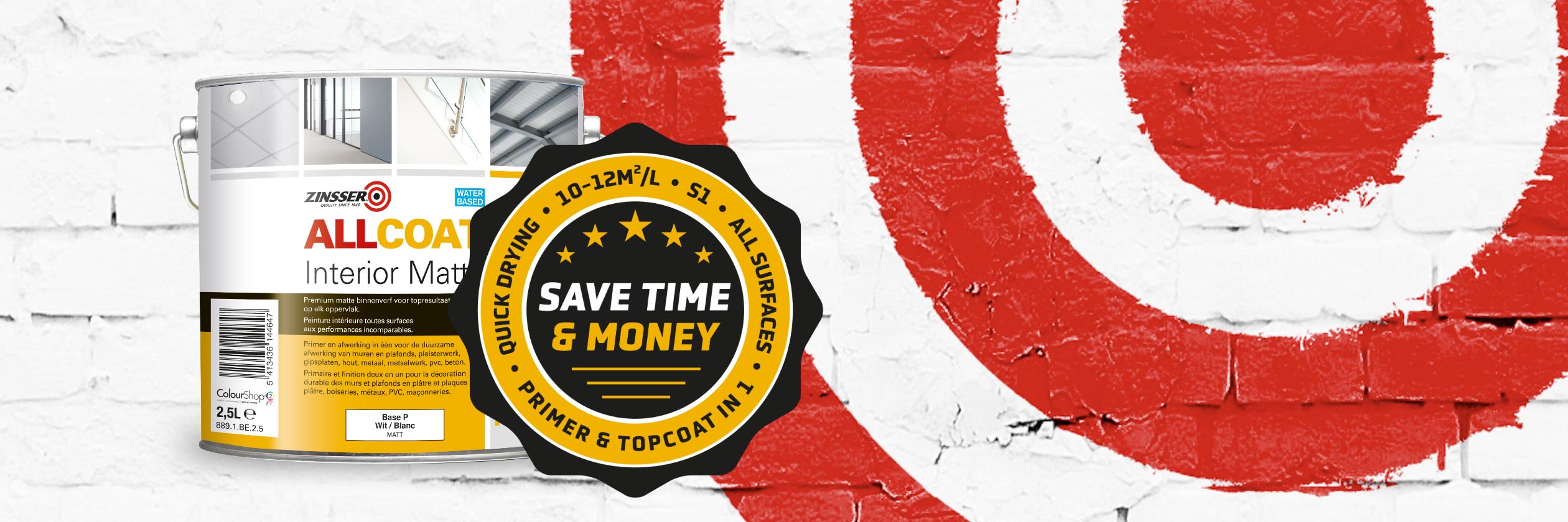 Nieuw Zinsser Allcoat Interior Matt