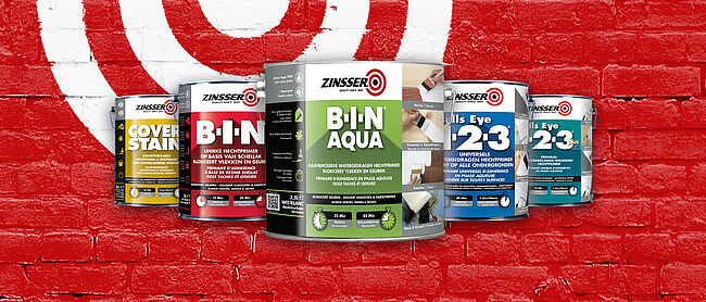 Zinsser assortiment verf