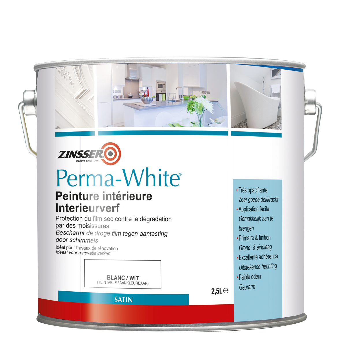 Zinsser Perma White Satin